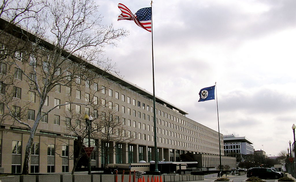 The Harry S Truman Building in Washington DC. Headquarters of the US Department of State. Wikimedia Commons. 27 March 2007