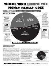 WRL's Fiscal Year 2025 pie chart - black/white (front)