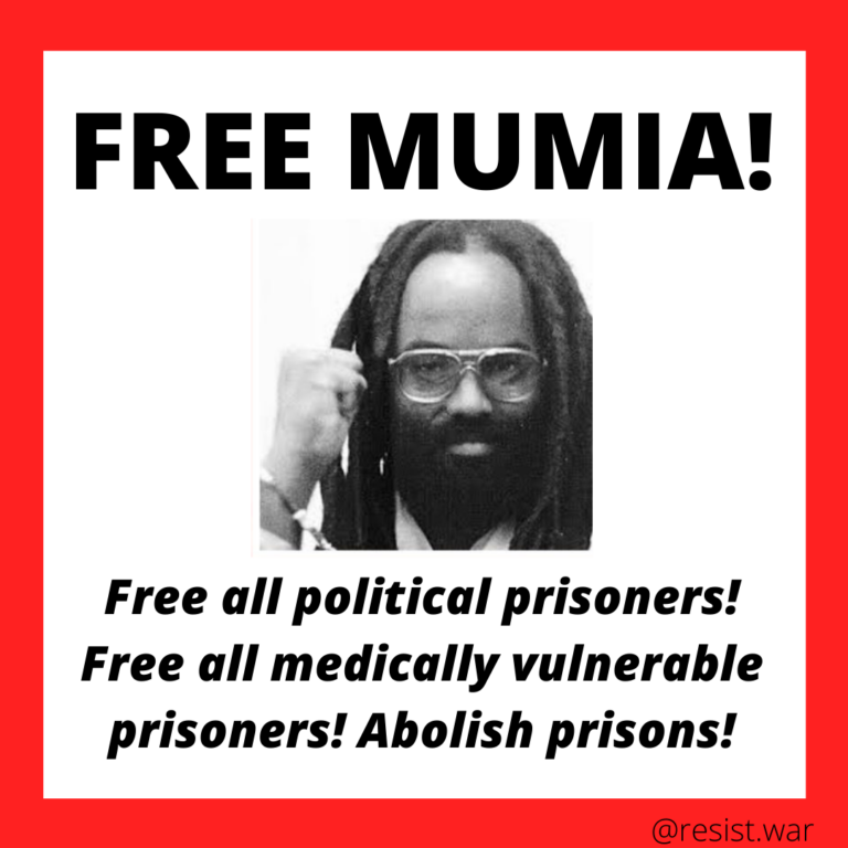 Action Alert | Free Mumia, bring him home to heal!