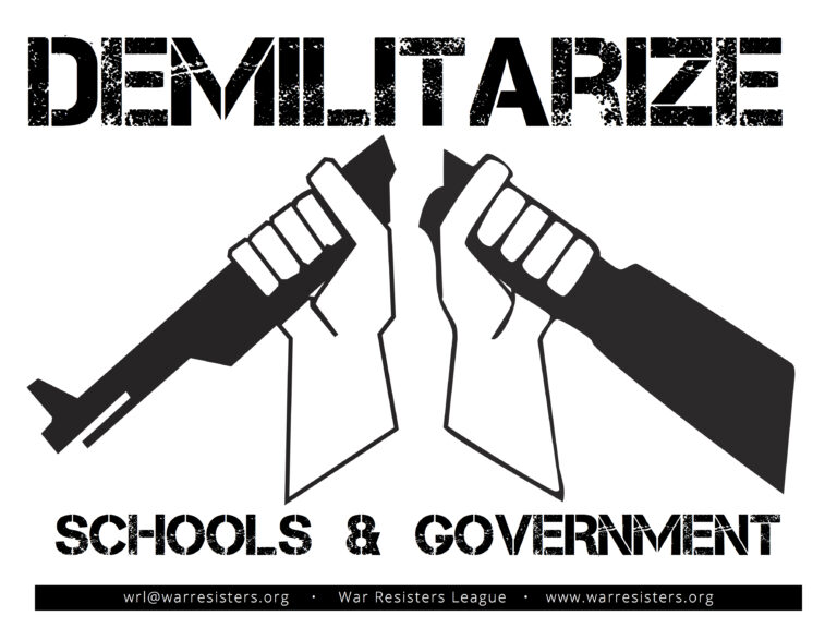 March for Our Lives: Demilitarize!