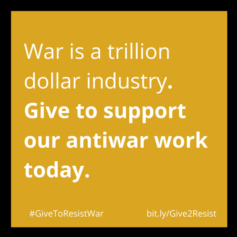 #GiveToResistWar