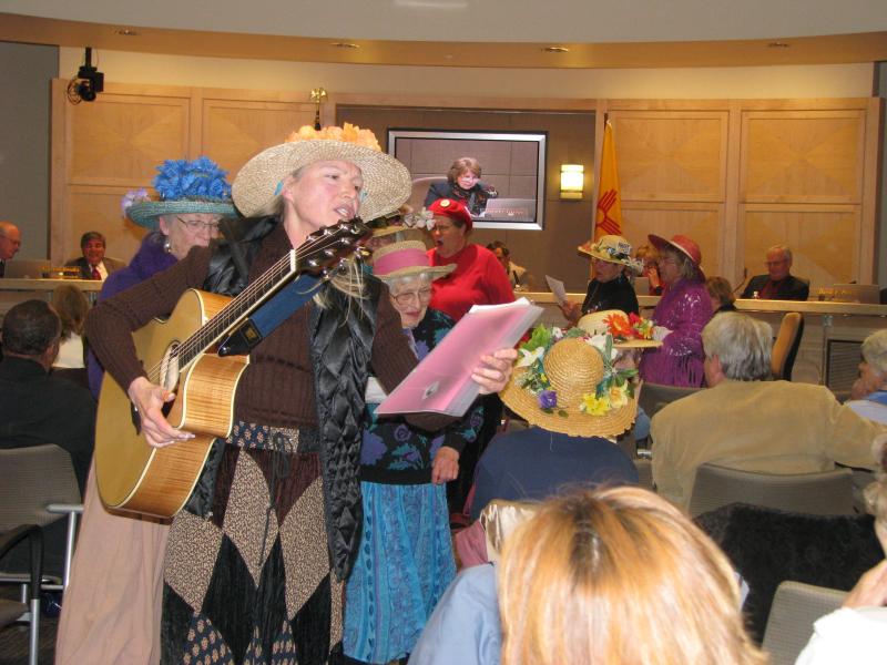 Grannies leaving