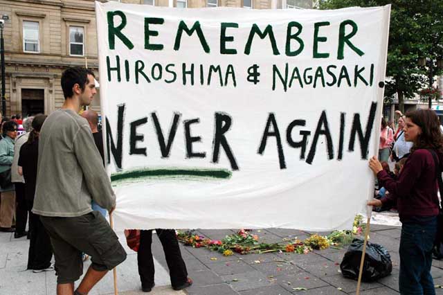 The War Resisters League Commemorates the 66th Anniversary of the Atomic Bombing of Hiroshima