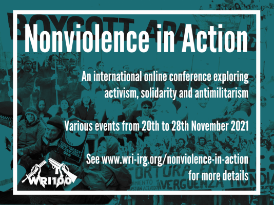 Nonviolence in Action online conference – November 20th-28th