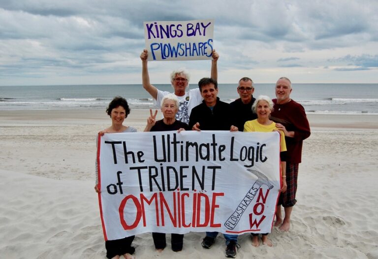 War Resisters League Commends Kings Bay Plowshares