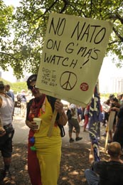 NATO G8 Demonstrator-