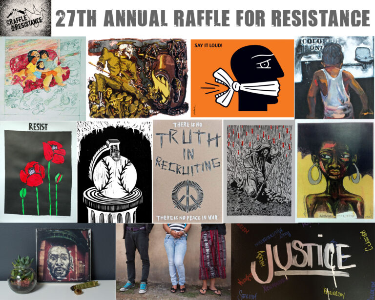 27th Annual Raffle for Resistance Winners!