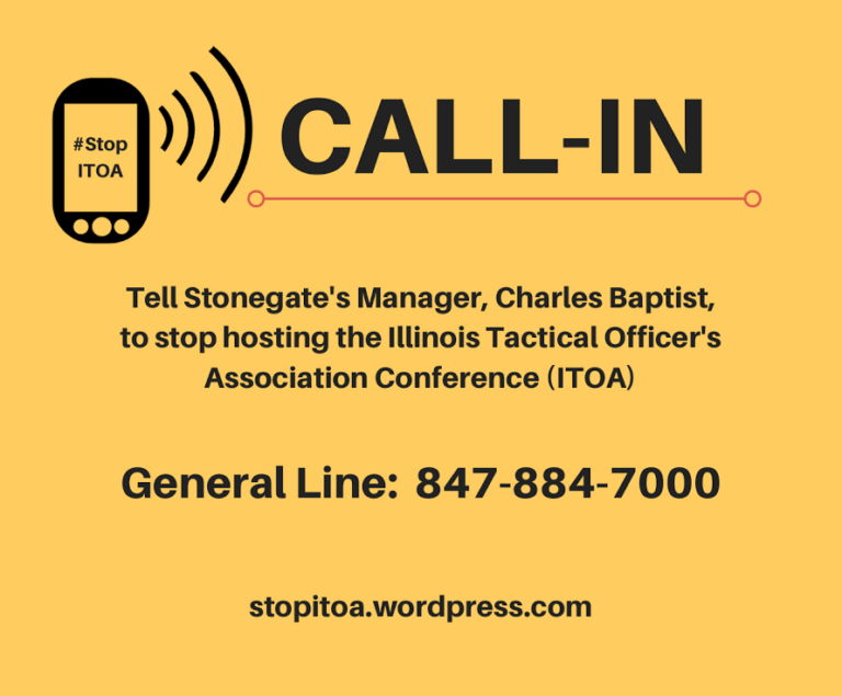 Action Alert: Call to #StopITOA