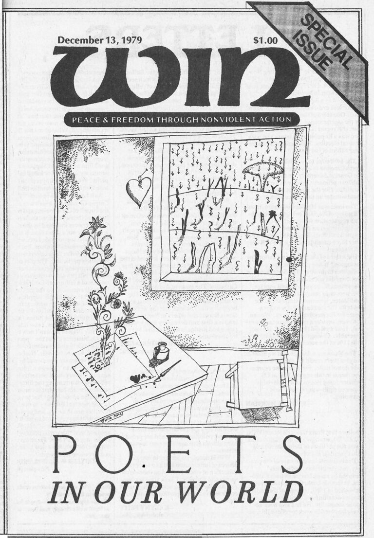 My Favorite Issue: Poetry and Nonviolence, 1979