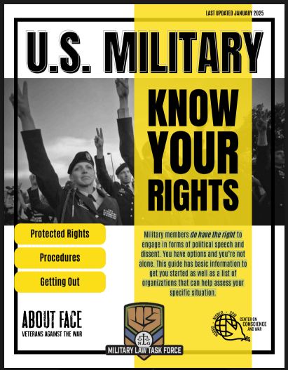 US Military Know Your Rights